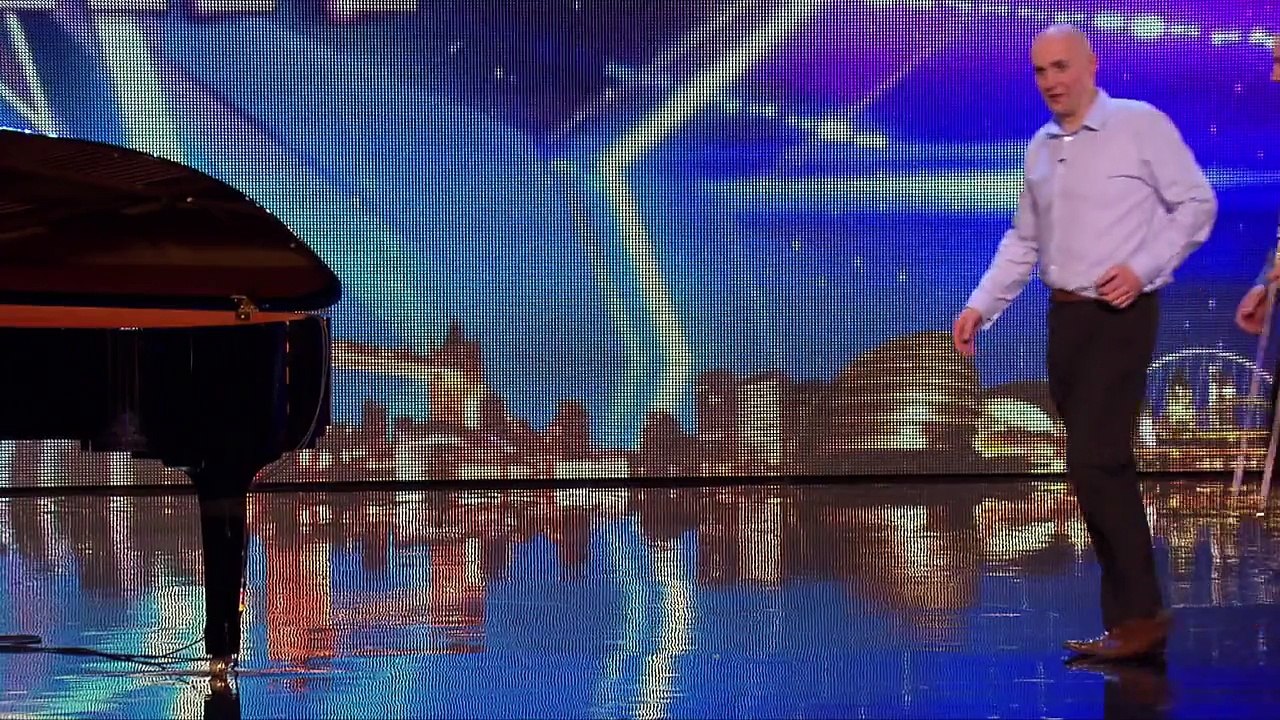 Musicians Stuart and Gareth blow their own... trombone! | Britains Got Talent 2015