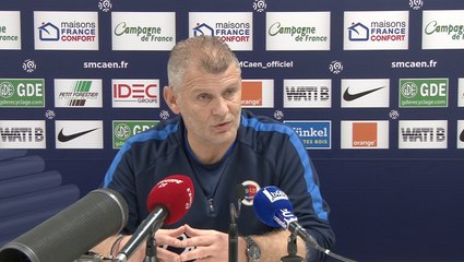 La conférence de presse avant SMCaen - Paris SG