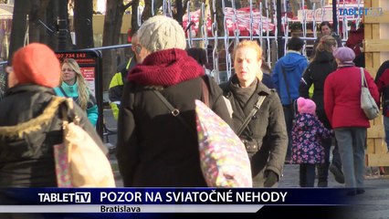 POZOR NA SVIATOCNE NEHODY