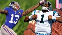 Superman Cam takes undefeated Carolina Panthers to play Odell and the Giants in New York