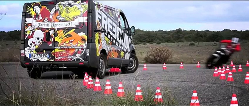 Drifting Motorbike - Drift Gymkhana - Jorian Ponomareff