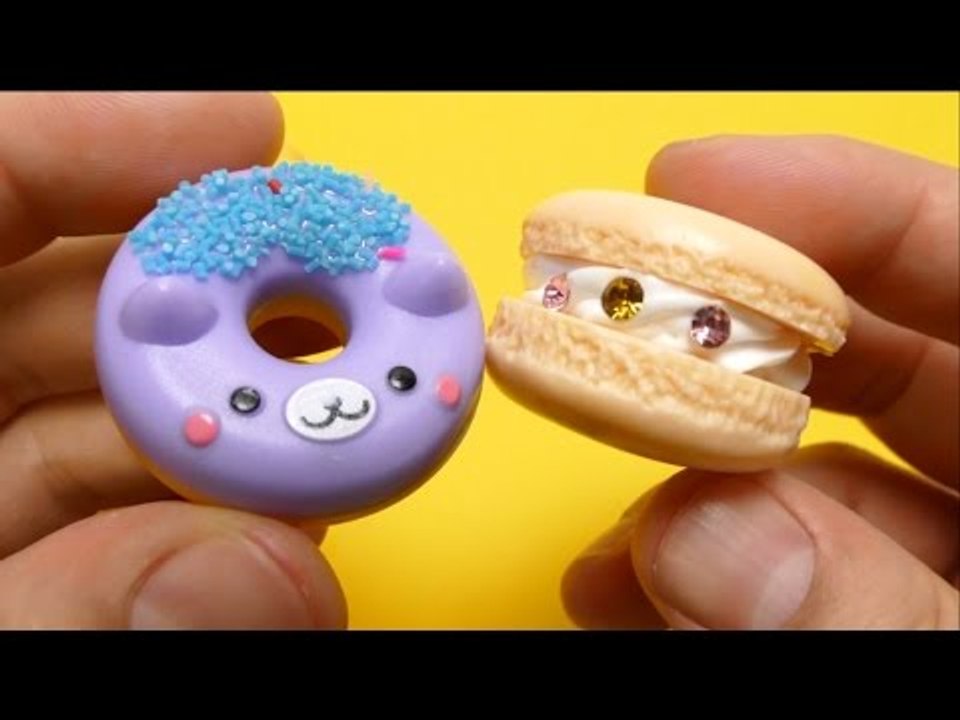 Kawaii Eraser Donuts - Fancy Keychains