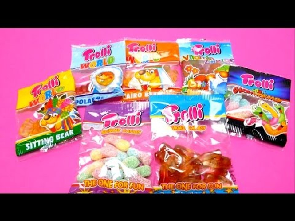 7 Trolli World & Gumi Candy Collection