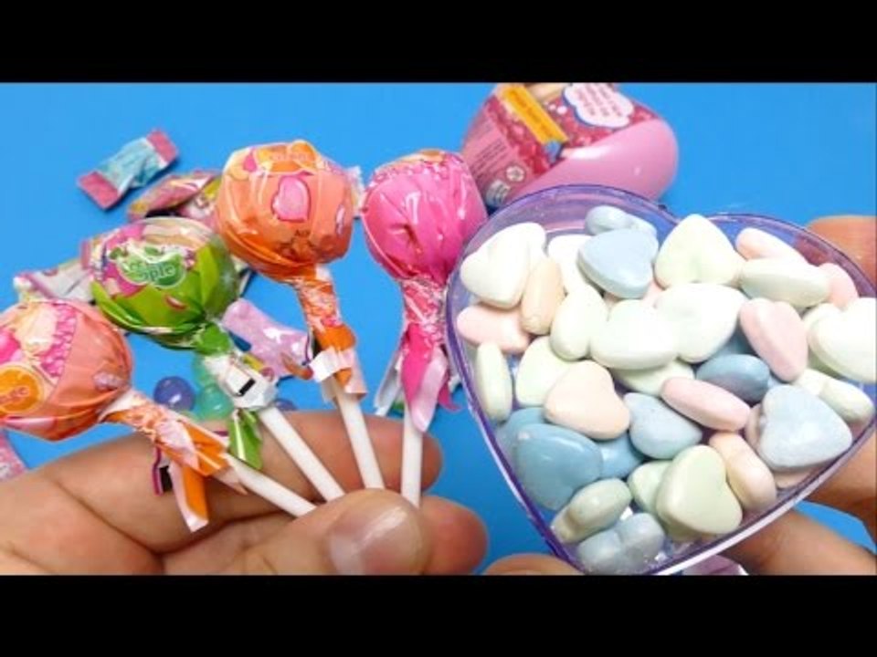 Barbie Fruit Candy & Barbie Lollipops & Fan Hearts