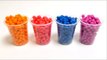 Play-Doh Surprise Dippin Dots Cups with Toys - Ant Bear, Filly, Barbie & Hello Kitty