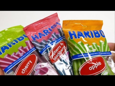 Haribo Balla Stixx - Apple, Cherry & Raspberry Candy