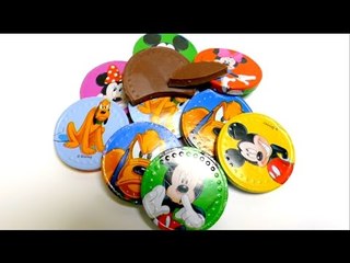 Disney Mickey Mouse and Friends Milk Chocolate Coins in a Net