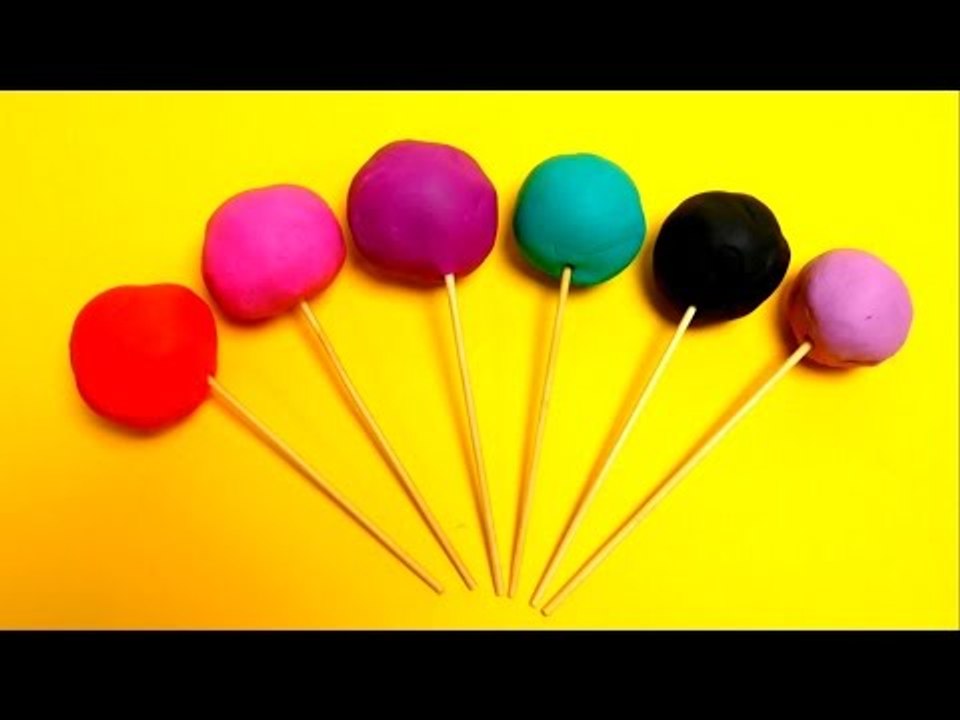 Play-Doh Lollipops Surprise Balls with Toys