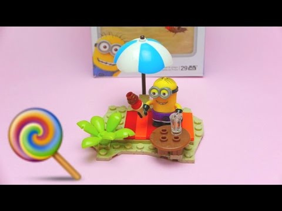 Minions - Beach Party Brick Playset - Mega Bloks Despicable Me