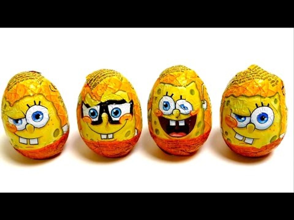 Spongebob Special Surprise Eggs with Toys & Chocolate