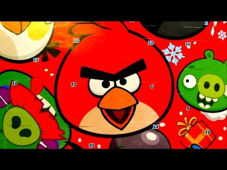 Advent Calendar with Chocolate - Angry Birds