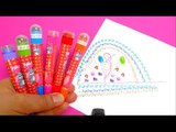 Zhu Zhu Pets Pens with Stamps for School & Special Roller Stamper Pens