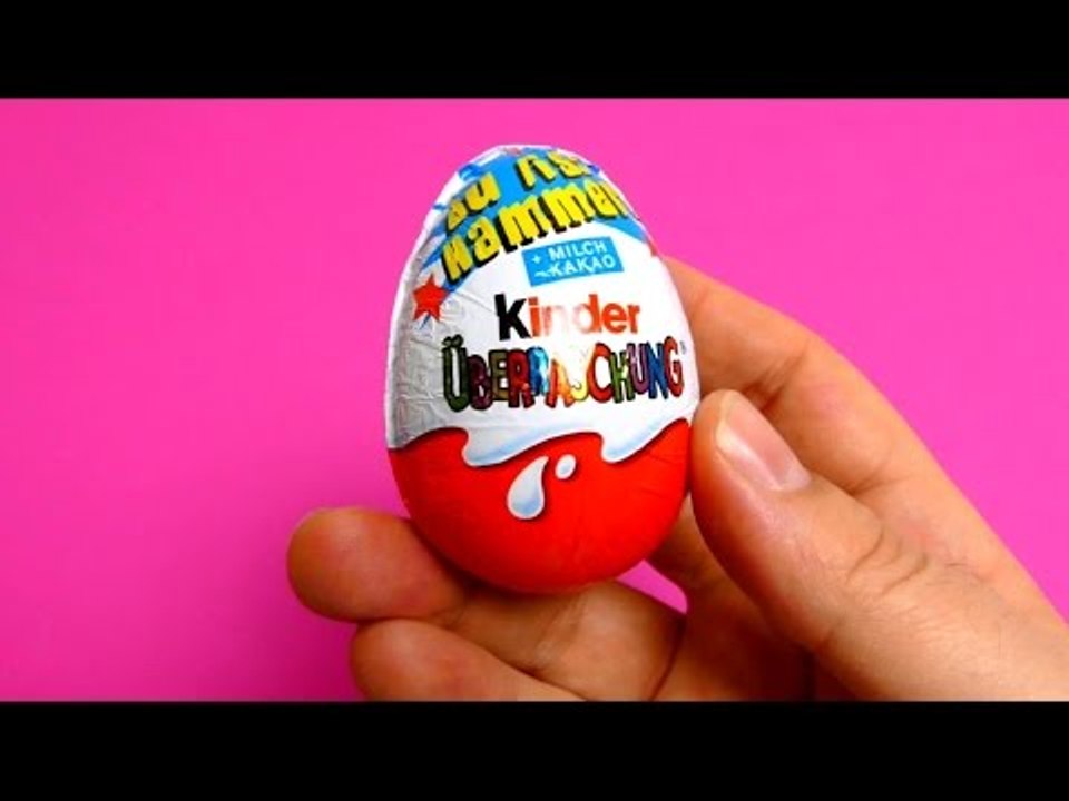 Kinder Surprise Egg - Unboxing Chocolate Egg 1/12 Cute Puppy Toys