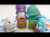 Play-Doh Arctic Stamps for School - DIY Toys