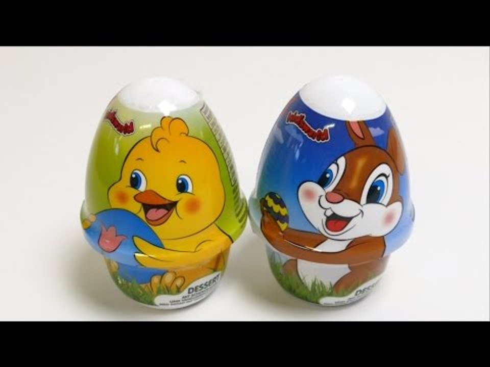 Surprise Egg Dessert with Easter Time Toys from Germany