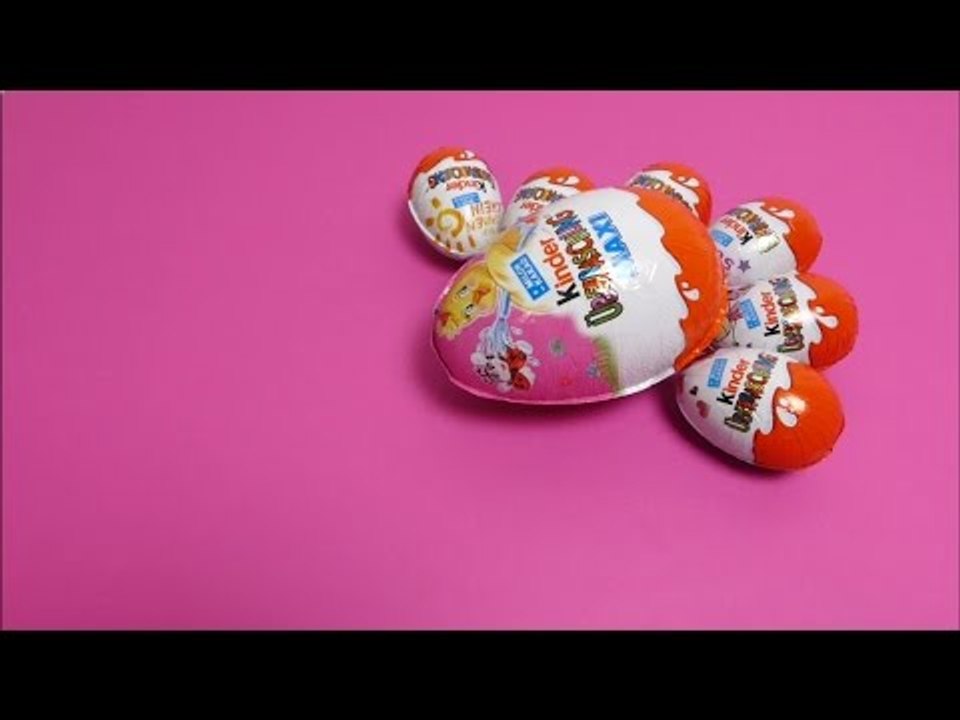 Kinder Surprise Egg  sự ngạc nhiên - Unboxing Egg 7/12 - Gyroscope Toys