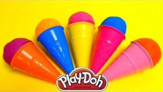 Play-Doh Ice Cream Cone Surprise Eggs & Cupcakes Mega Compilation