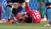 Zou suffers horrific leg injury against Barca