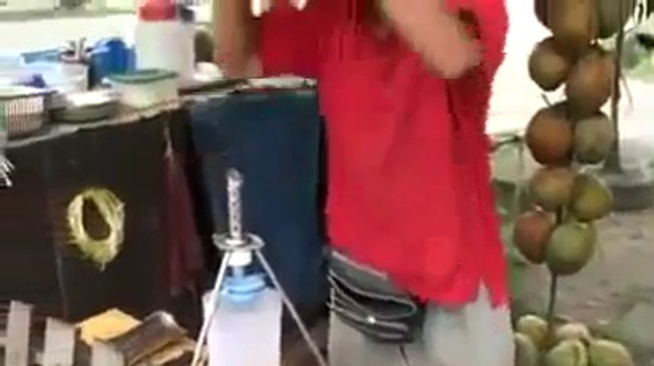 New Process to get water from coconut