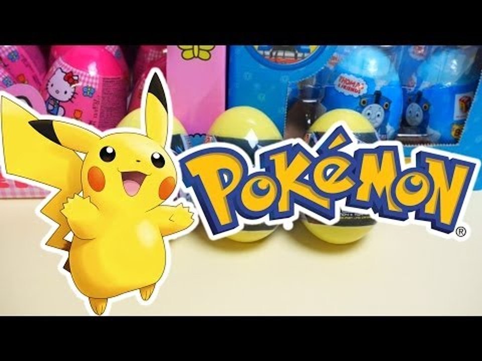 Surprise Eggs for Kids - Super Surprise Pokemon ポケモン Toys