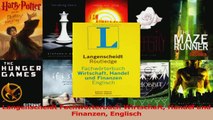 Download  Langenscheidt Fachwörterbuch Wirtschaft Handel und Finanzen Englisch PDF Online