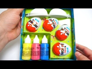 Easter Egg Painting Set -  Kinder Surprise Egg