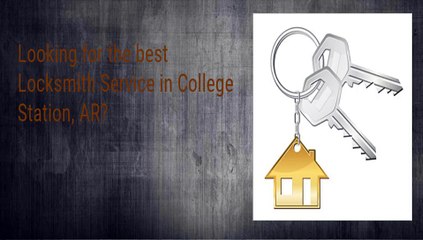 College Station, AR Locksmith Car Key