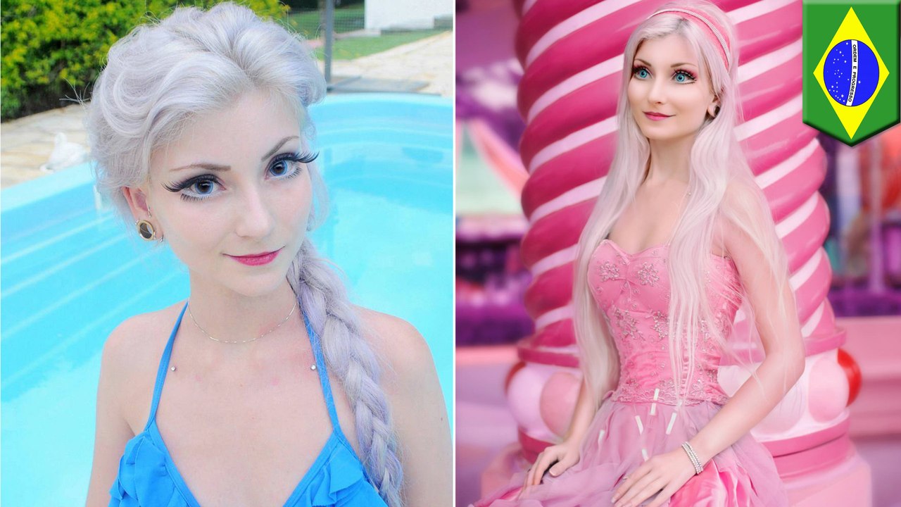 Do you believe this Brazilian Barbie doll lookalike has no plastic parts?
