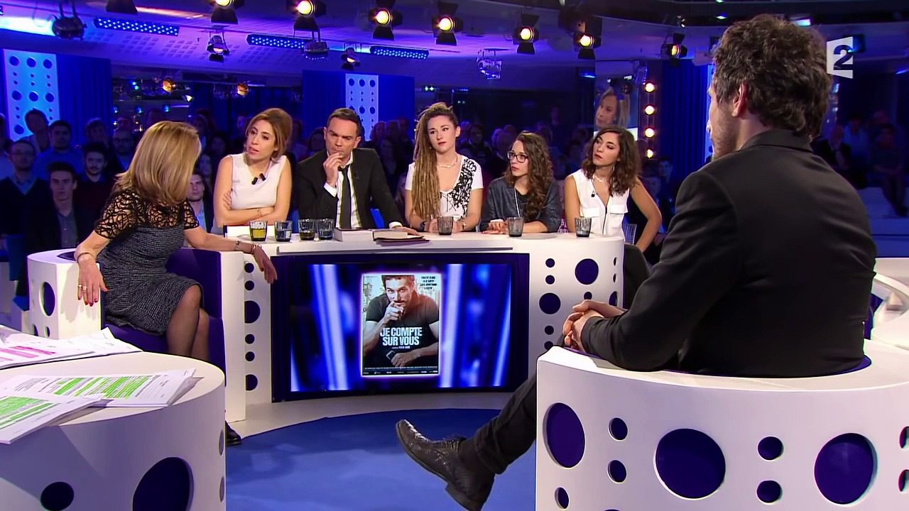 Nicole Calfan et Vincent Elbaz - On nest pas couché 12 décembre 2015 #ONPC