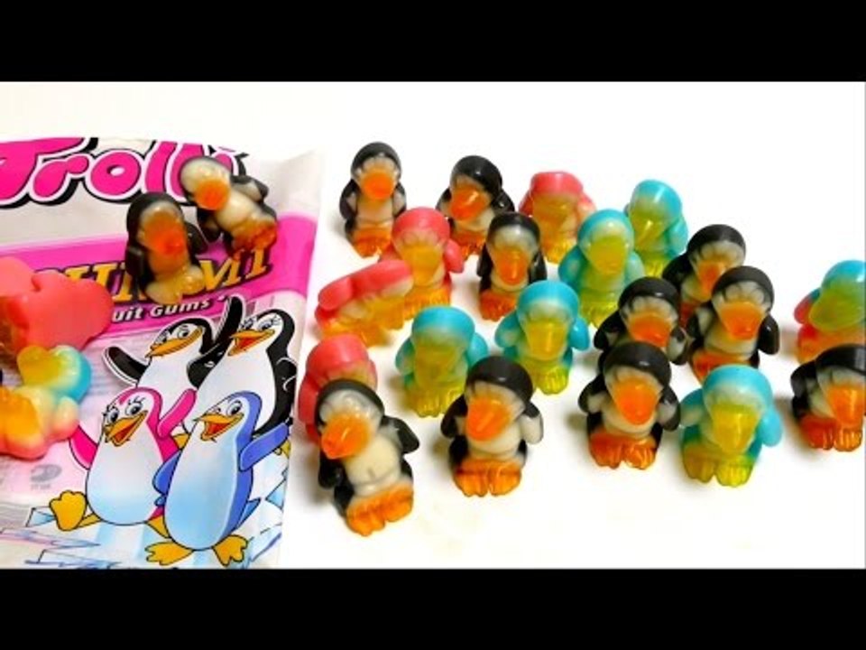 Cute Penguin Fruit Gum Candies by Trolli