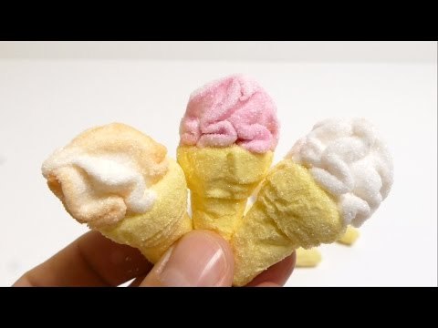 Ice Cream Cones Marshmallows Look o Look Candy