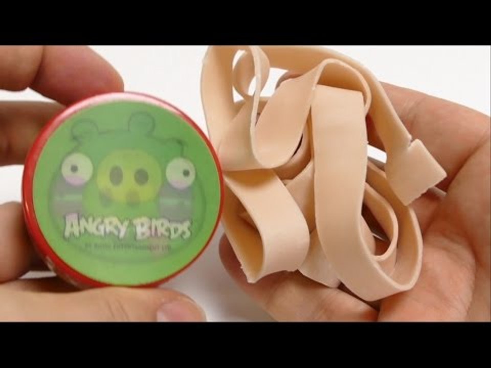Angry Birds Bubble Gum Tape ONE Meter long video Dailymotion