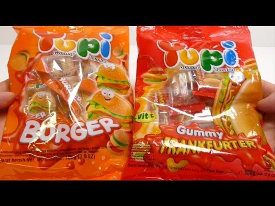 Yupi Burger & Gummy Frankfurter - German Candy