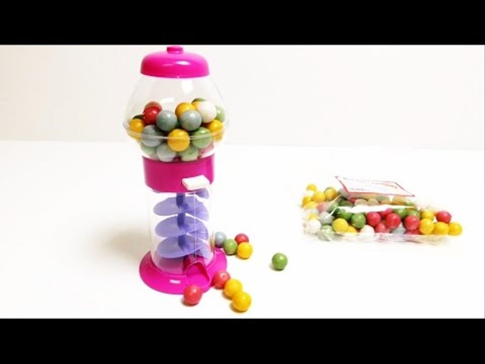 Galaxy Gumball Machine - Pink Candy Toy ガムボールマシーン