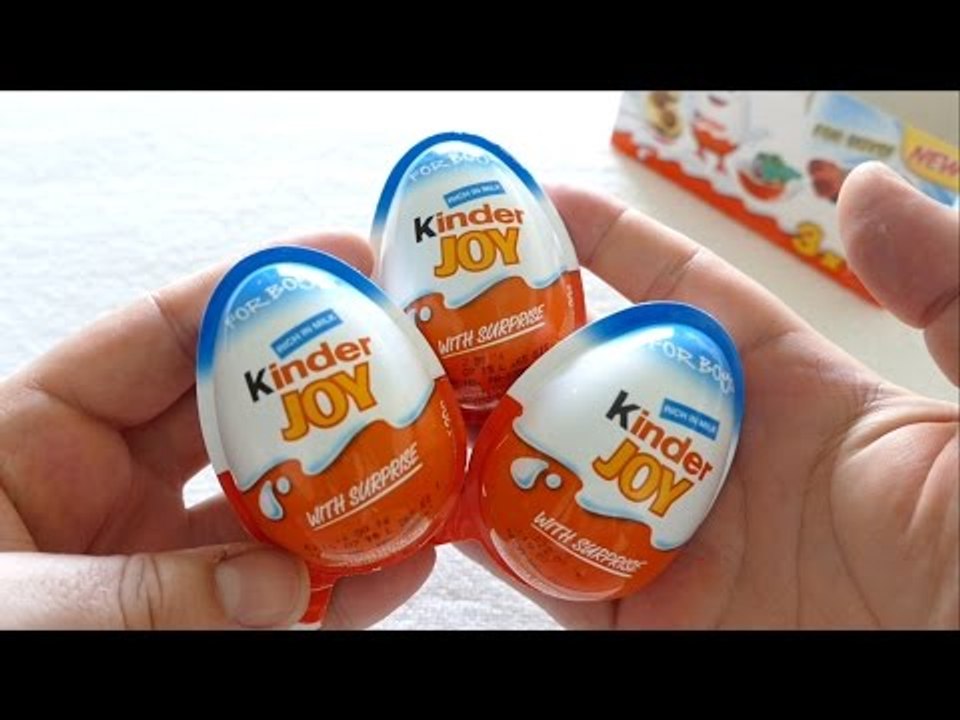 Kinder JOY Surprise Eggs for BOYS