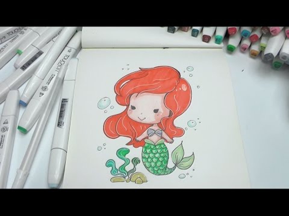How to Draw Mermaid Easy Step by Step DIY