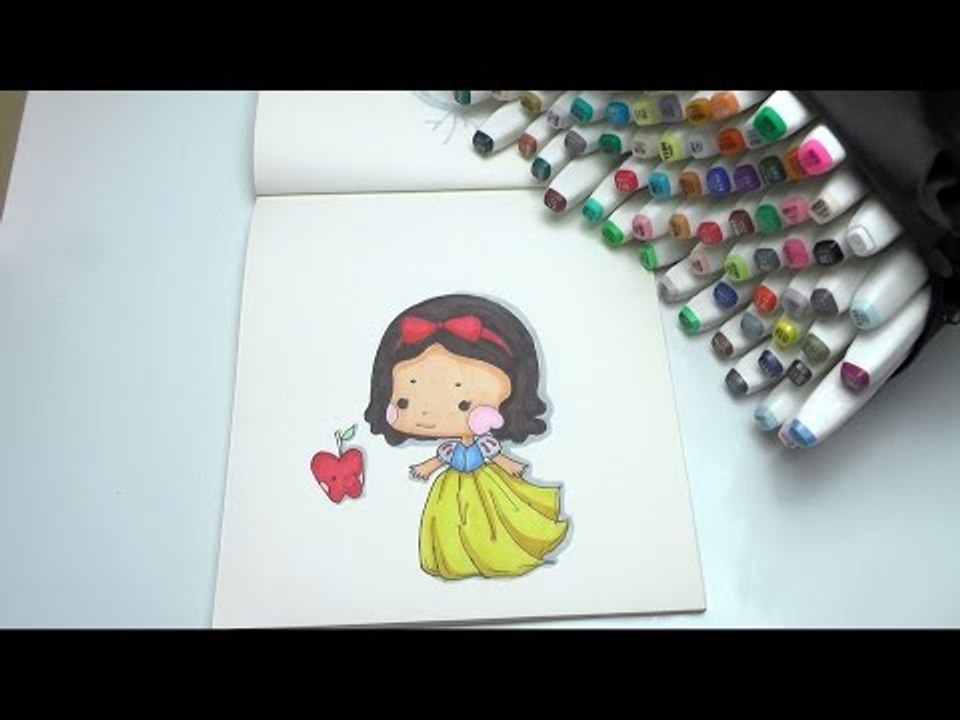 How to Draw Snow White Step by Step DIY