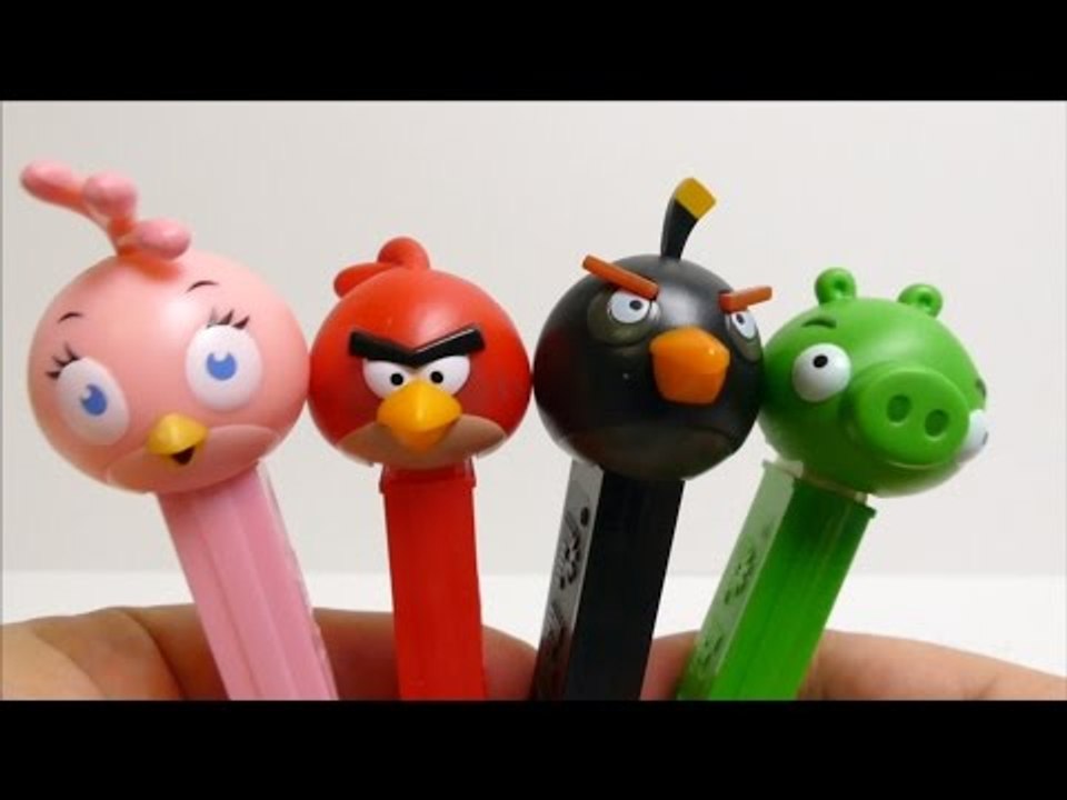 PEZ ANGRY BIRDS - Candy Dispenser Unboxing