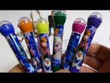 FROZEN Anna Elsa Olaf - Pens with Stamp for School