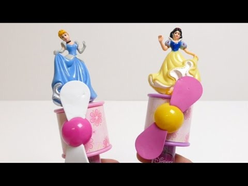 Disney Princess Fan Toy - Princess Cinderella & Snow White
