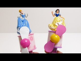 Disney Princess Fan Toy - Princess Cinderella & Snow White
