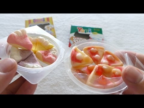 Gummi Pizza & Cheesecake Candy - Yupi & Trolli