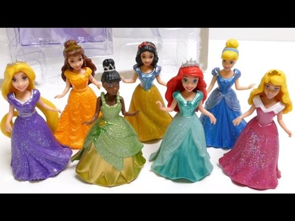 FROZEN Dolls Magiclip Princess CINDERELLA, RAPUNZEL, ARIEL, BELLE, MERIDA, TIANA, SNOW WHITE