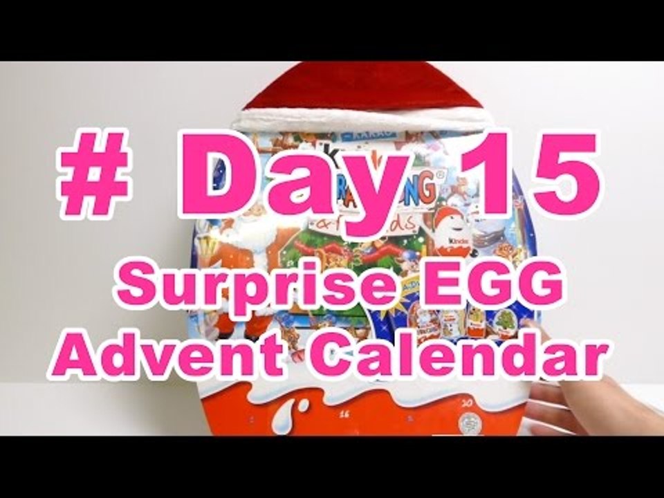 Surprise Egg Advent Calendar 2015 Day 15/24