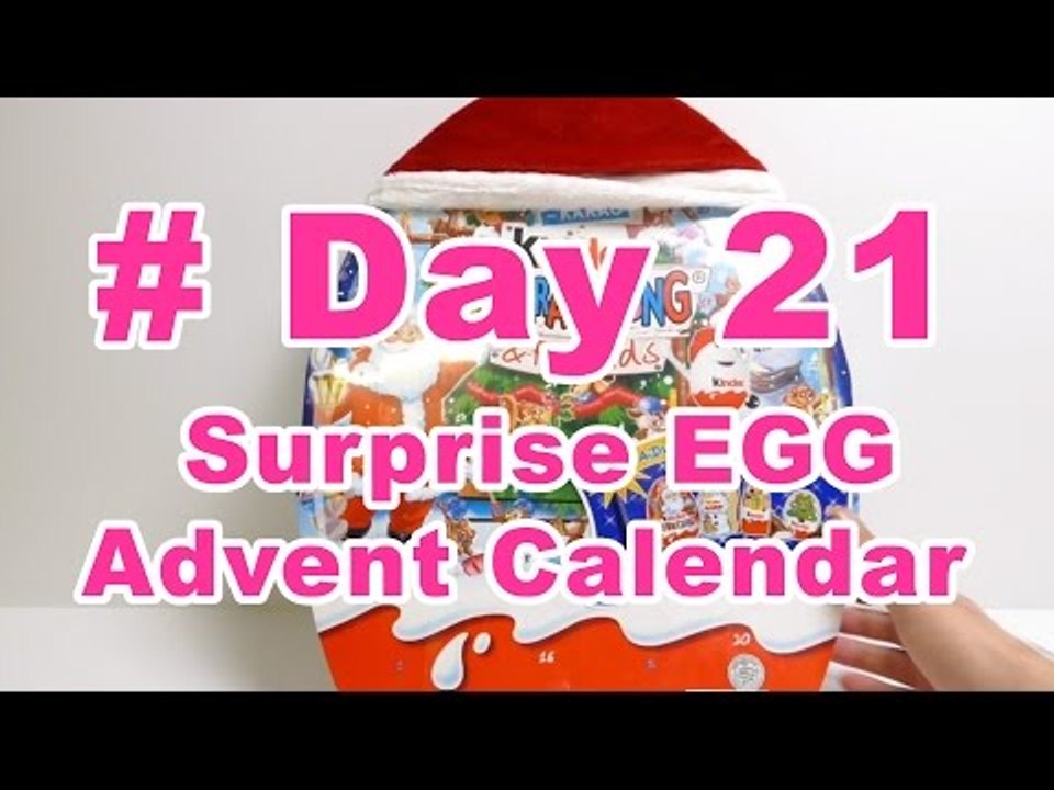Surprise Egg Advent Calendar 2015 Day 21/24