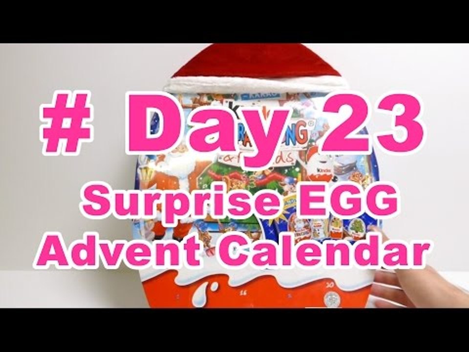 Surprise Egg Advent Calendar 2015 Day 23/24