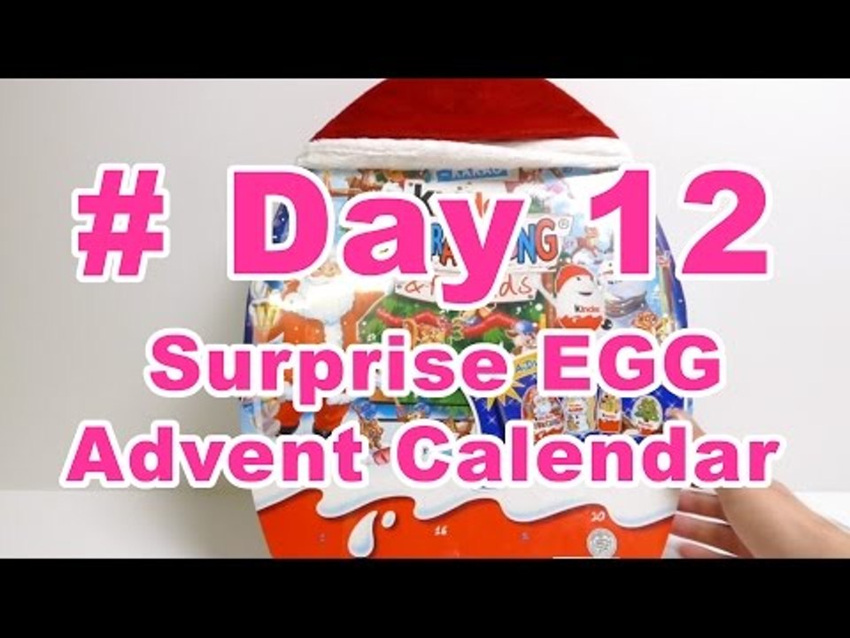 Surprise Egg Advent Calendar 2015 Day 12/24