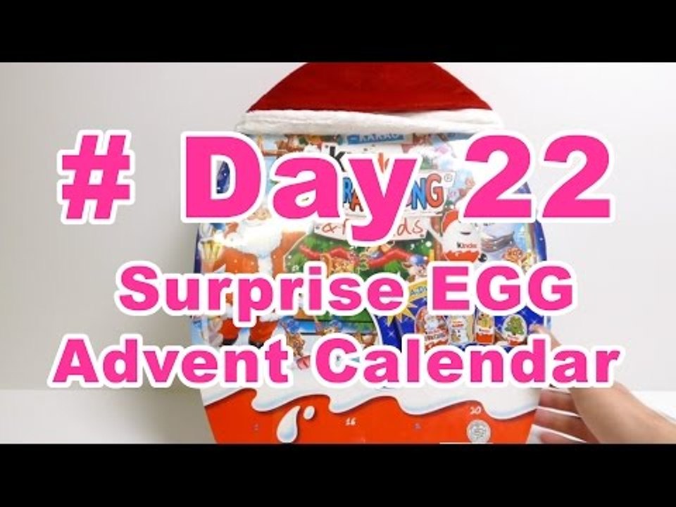 Surprise Egg Advent Calendar 2015 Day 22/24