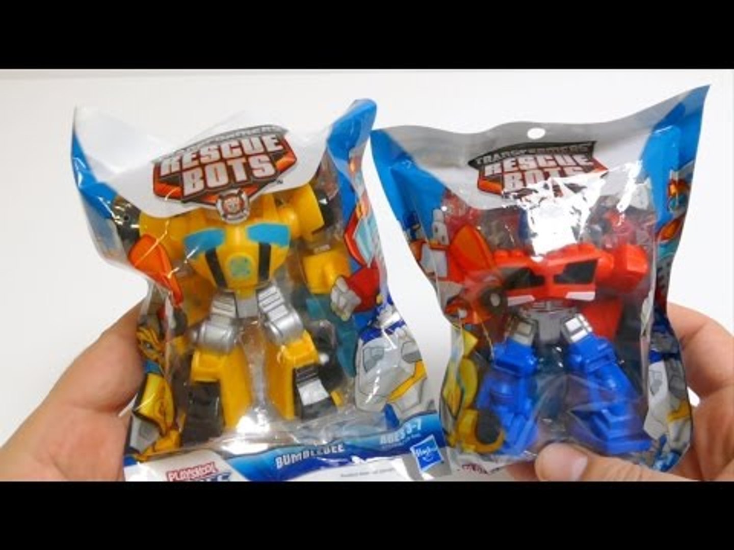 Transformers Toys Bumblebee & Optimus Prime - Rescue Bots - video  Dailymotion