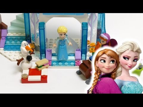 FROZEN Elsa Anna Olaf LEGO - Elsa’s Sparkling Ice Castle - Set 41062